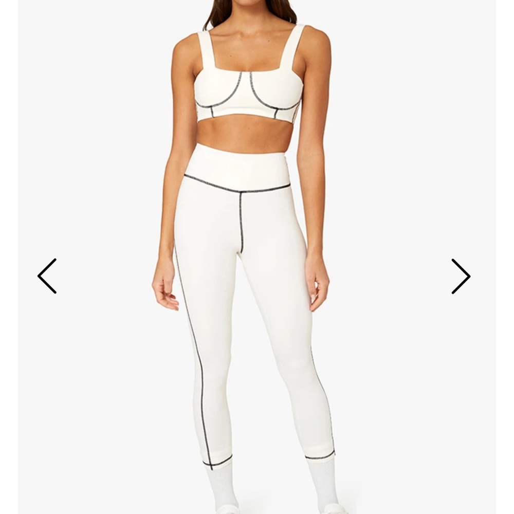 Weworewhat corset top and leggings NWT